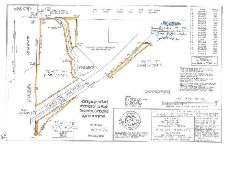 7 Acres of Commercial Land for Sale in Dawsonville, Georgia