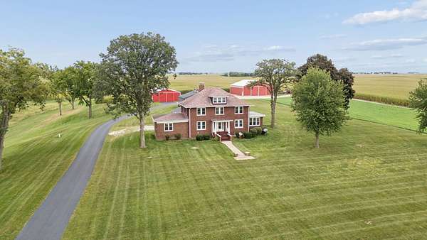 62 Acres of Recreational Land with Home for Sale in Utica, Illinois