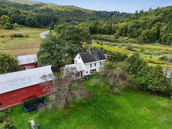 100 Acres of Land with Home for Sale in Moretown, Vermont