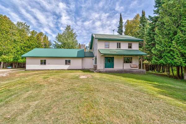 14.5 Acres of Land with Home for Sale in Manistique, Michigan