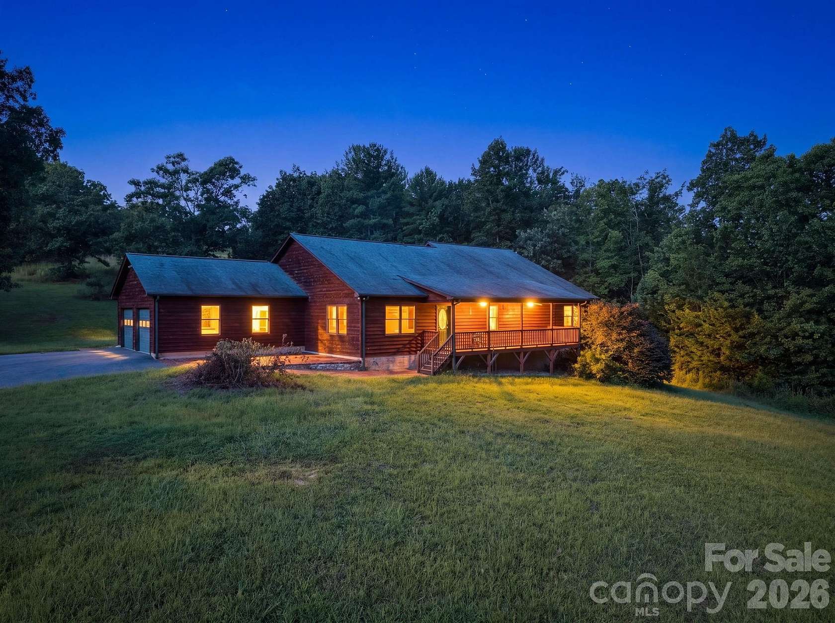 4.43 Acres of Land with Home for Sale in Morganton, North Carolina