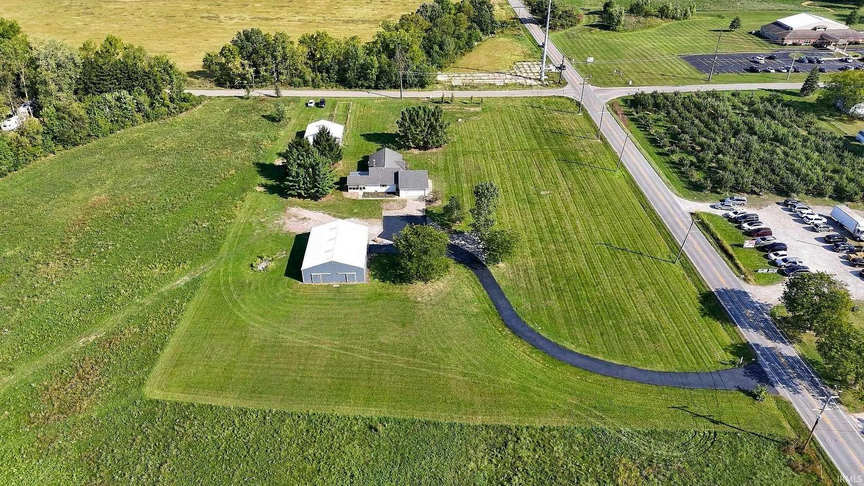 15.3 Acres of Land with Home for Sale in Fort Wayne, Indiana