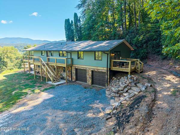 12 Acres of Land with Home for Sale in Marble, North Carolina