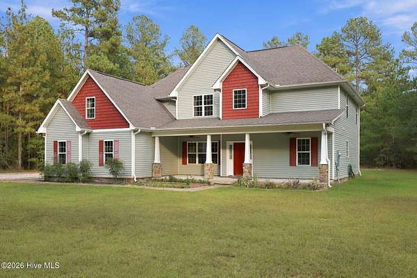 5 Acres of Land with Home for Sale in Aberdeen, North Carolina