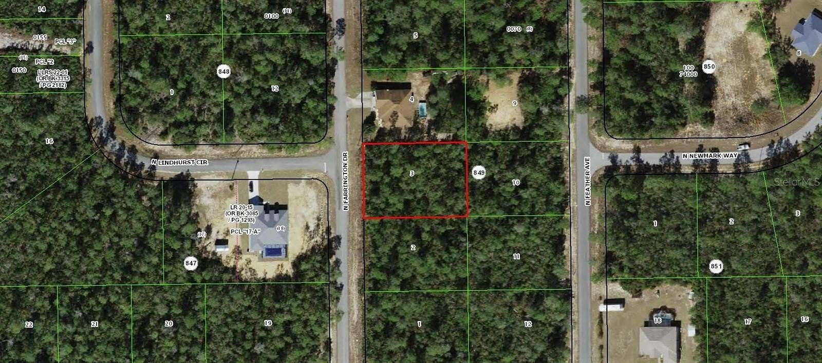 0.5 Acres of Residential Land for Sale in Citrus Springs, Florida