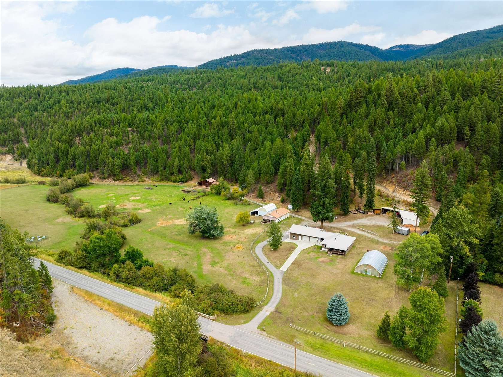 20 Acres of Land with Home for Sale in Libby, Montana