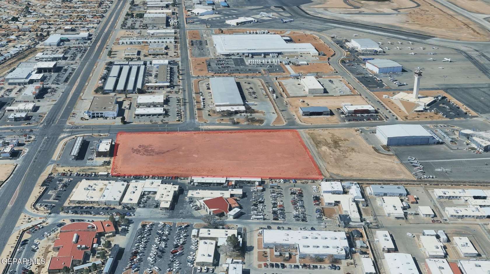 6.68 Acres of Commercial Land for Lease in El Paso, Texas
