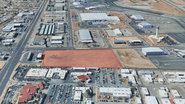 6.68 Acres of Commercial Land for Lease in El Paso, Texas