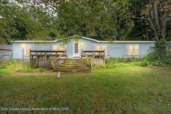 10 Acres of Recreational Land with Home for Sale in Mason, Michigan