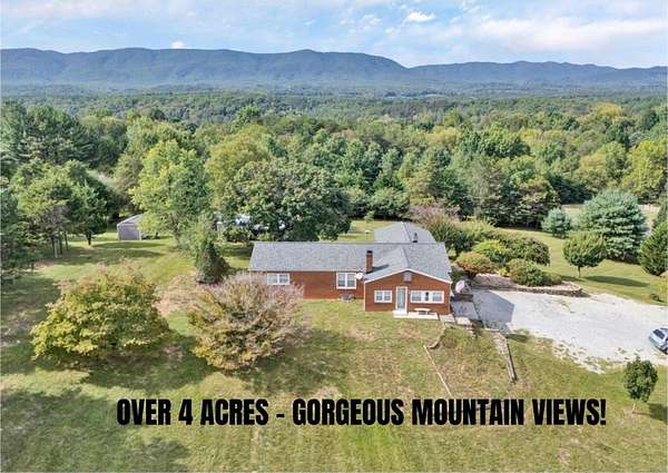 4 Acres of Land with Home for Sale in Fincastle, Virginia