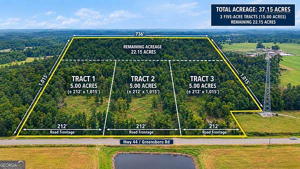 5 Acres of Mixed-Use Land for Sale in Eatonton, Georgia