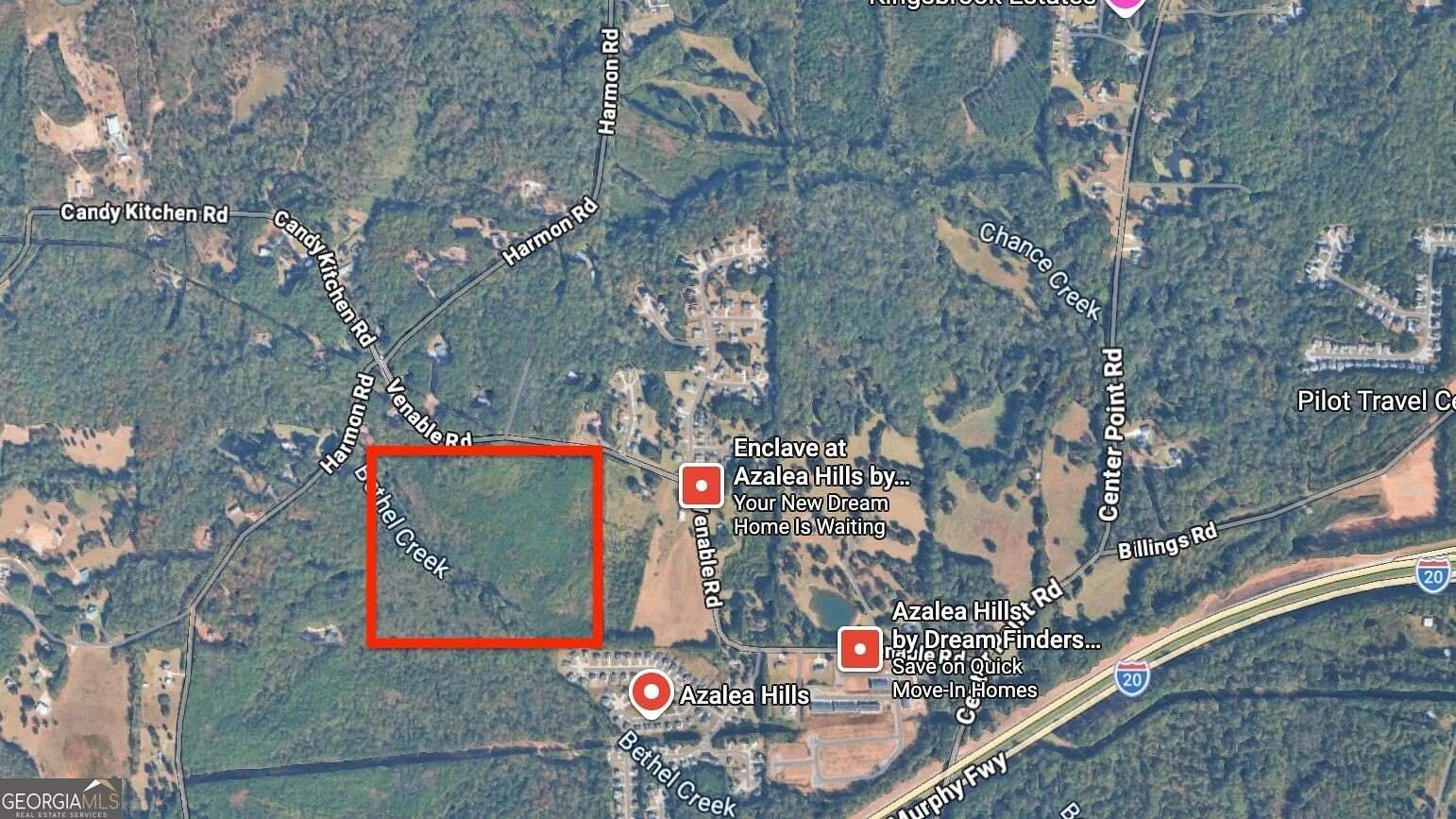 52.4 Acres of Land for Sale in Temple, Georgia