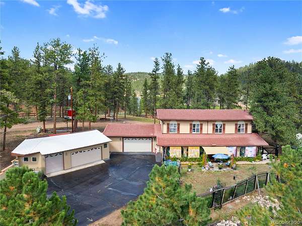2.58 Acres of Land with Home for Sale in Bailey, Colorado