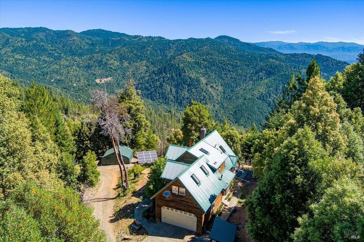 49.5 Acres of Recreational Land with Home for Sale in Blue Lake, California