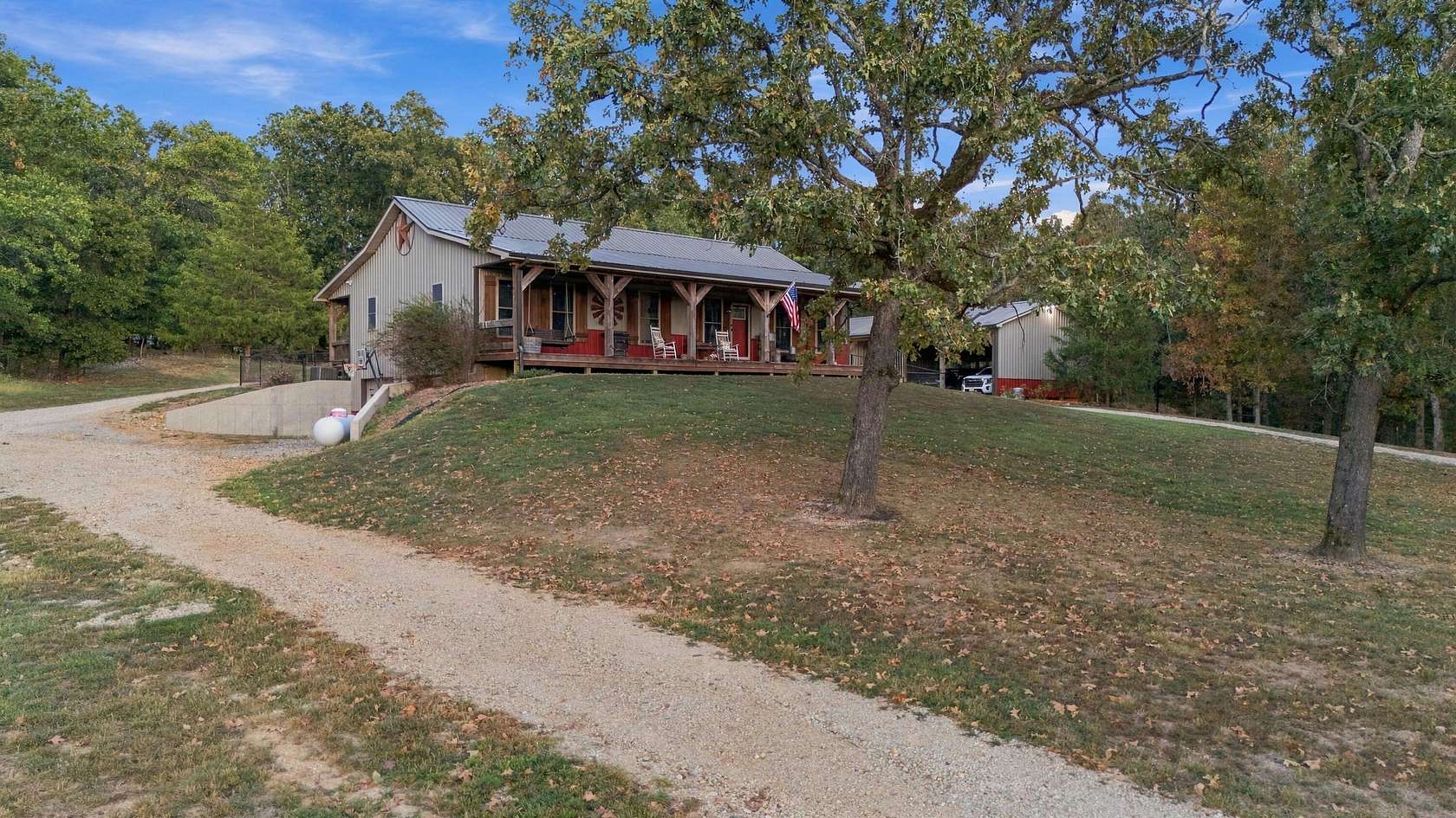 42 Acres of Agricultural Land with Home for Sale in West Plains, Missouri