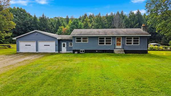 11.1 Acres of Recreational Land with Home for Sale in Charlestown, New Hampshire