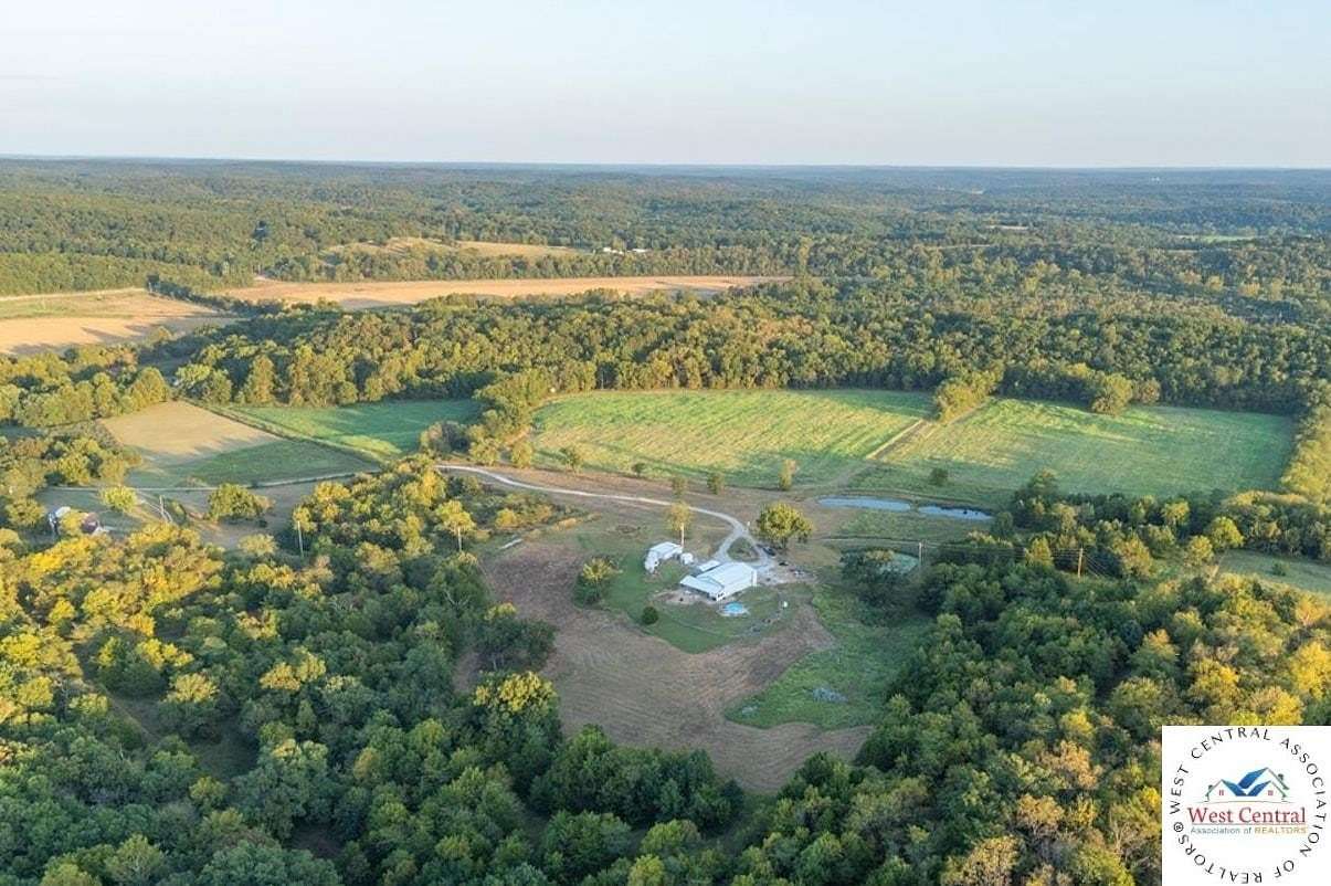76 Acres of Land with Home for Sale in Lincoln, Missouri