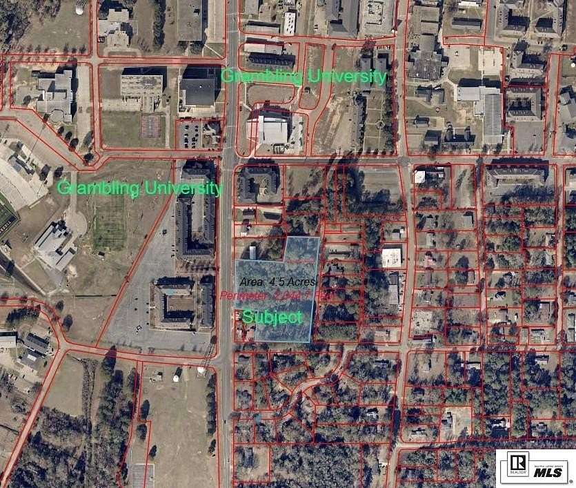4.6 Acres of Land for Sale in Grambling, Louisiana