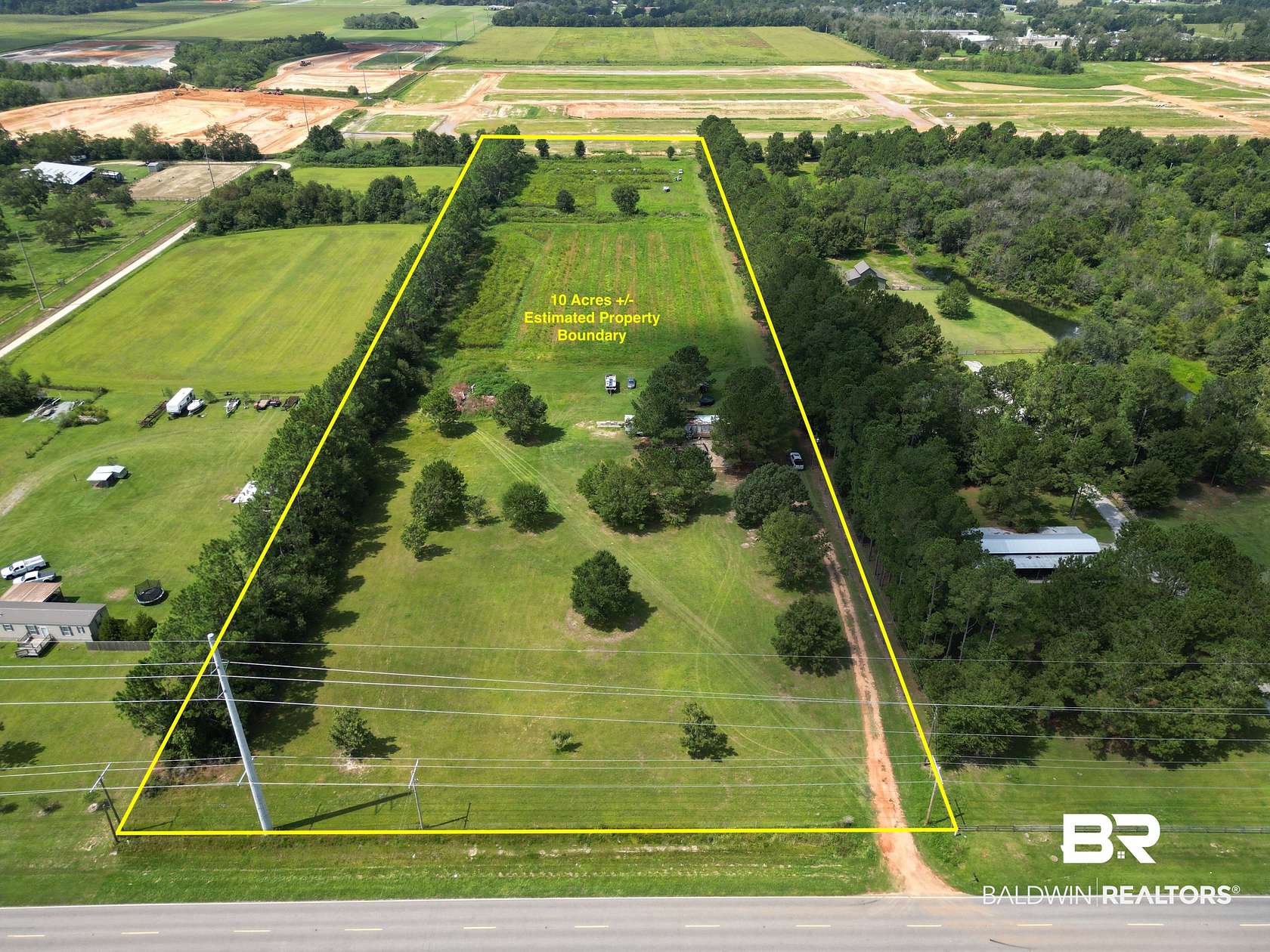 9.86 Acres of Residential Land for Sale in Elberta, Alabama