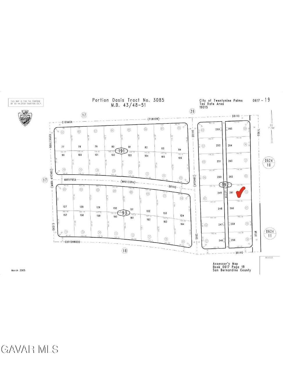 0.32 Acres of Residential Land for Sale in Twentynine Palms, California