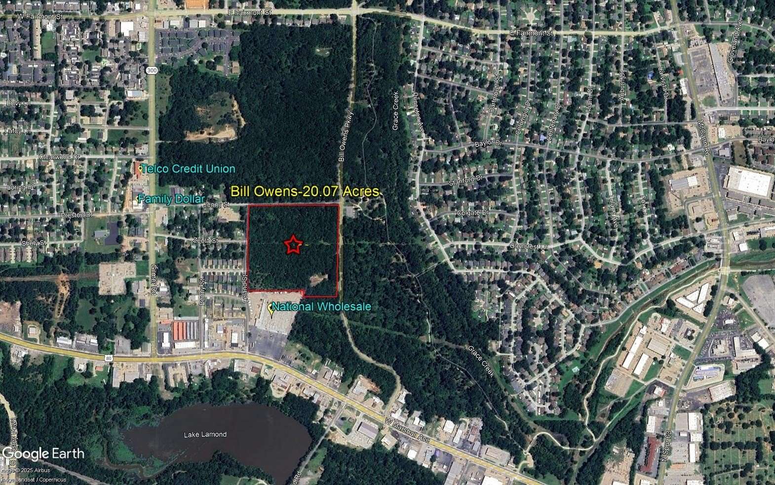 20 Acres of Recreational Land for Sale in Longview, Texas