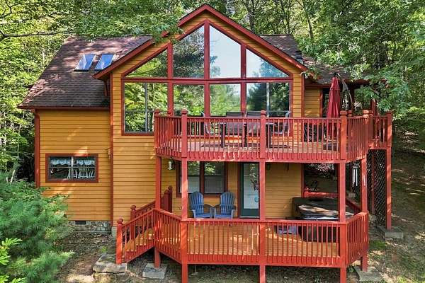 2 Acres of Land with Home for Sale in Blue Ridge, Georgia