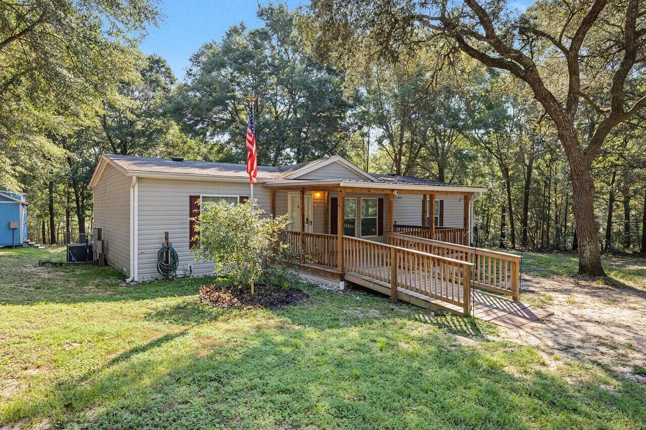 4.38 Acres of Land with Home for Sale in DeFuniak Springs, Florida