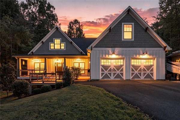 3.38 Acres of Land with Home for Sale in Dawsonville, Georgia