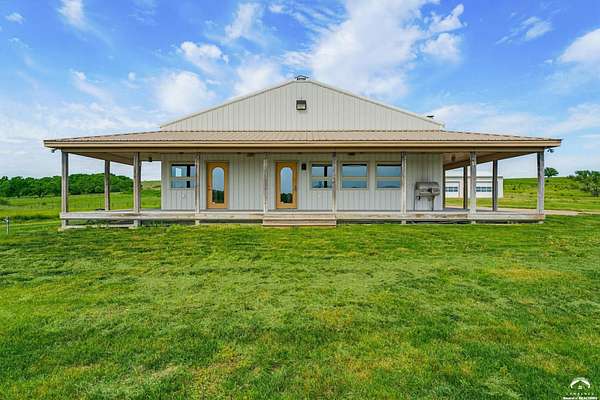 140 Acres of Land with Home for Sale in Overbrook, Kansas