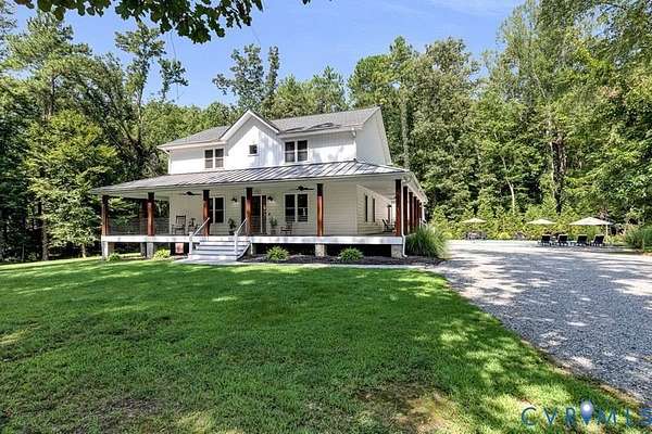 7 Acres of Land with Home for Sale in Hanover, Virginia