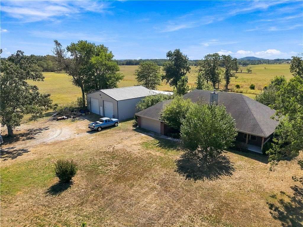 10 Acres of Land with Home for Sale in Watts, Oklahoma