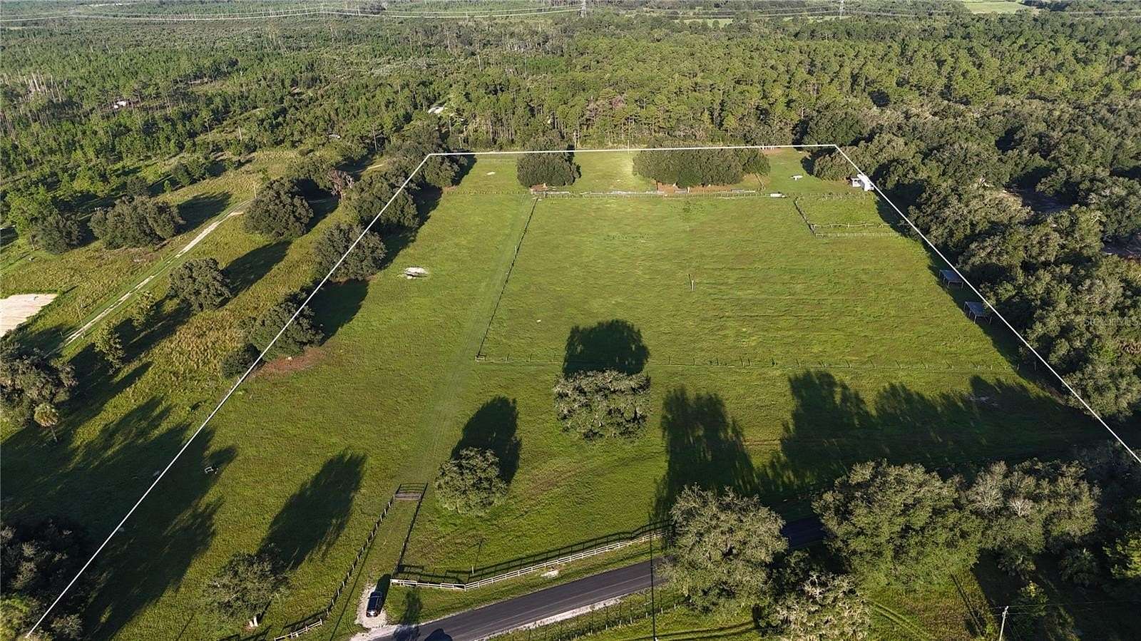 17.1 Acres of Land with Home for Sale in Fort McCoy, Florida