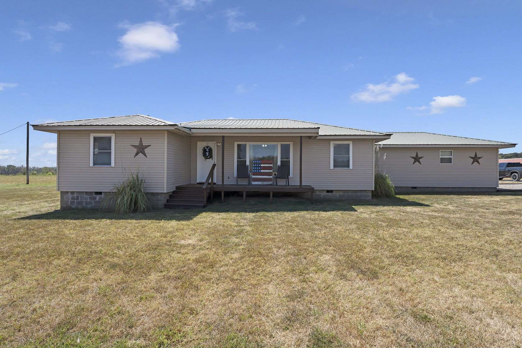 41.7 Acres of Recreational Land with Home for Sale in Big Cabin, Oklahoma