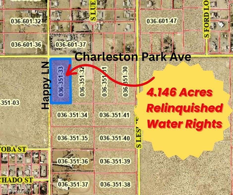 4.15 Acres of Mixed-Use Land for Sale in Pahrump, Nevada