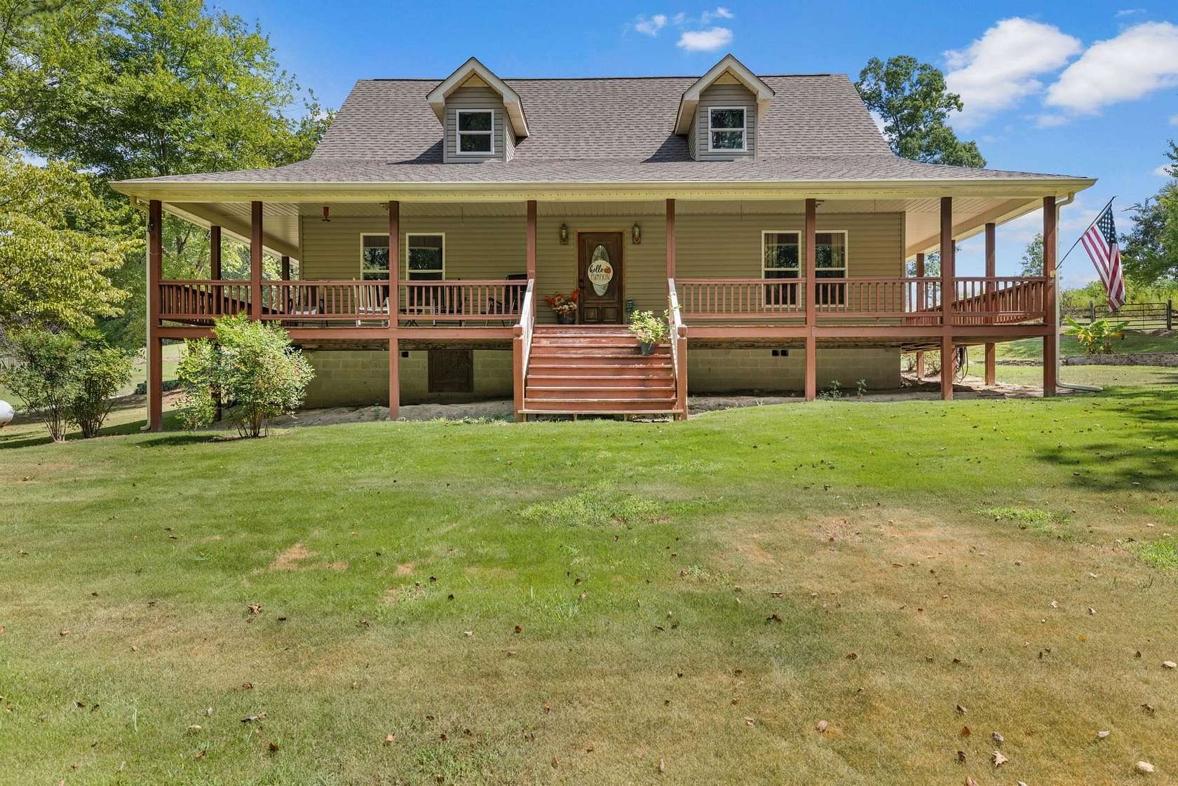 8.6 Acres of Land with Home for Sale in Phil Campbell, Alabama