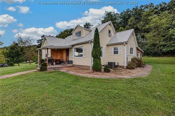 5.56 Acres of Land with Home for Sale in Cross Lanes, West Virginia