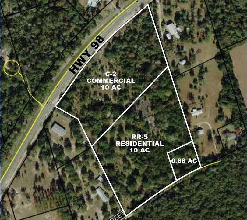 20.9 Acres of Land for Sale in Crawfordville, Florida