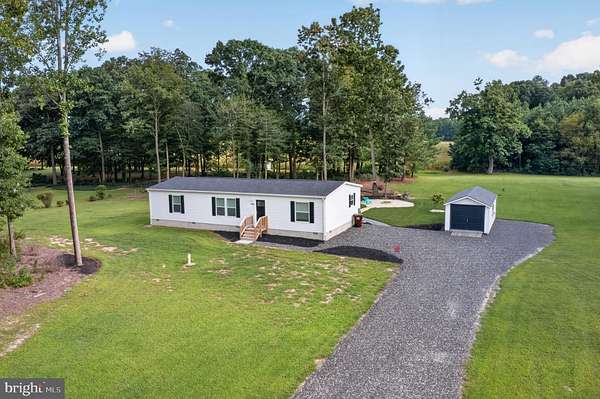 2 Acres of Land with Home for Sale in Delmar, Delaware