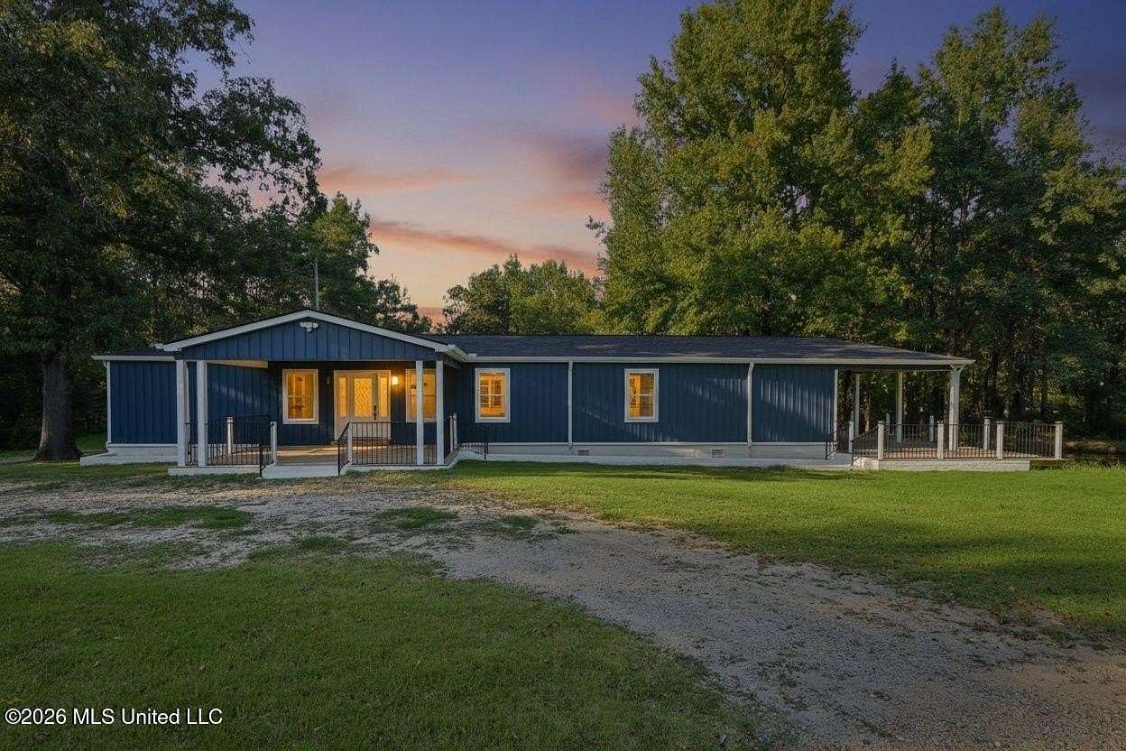 14.7 Acres of Land with Home for Sale in Red Banks, Mississippi