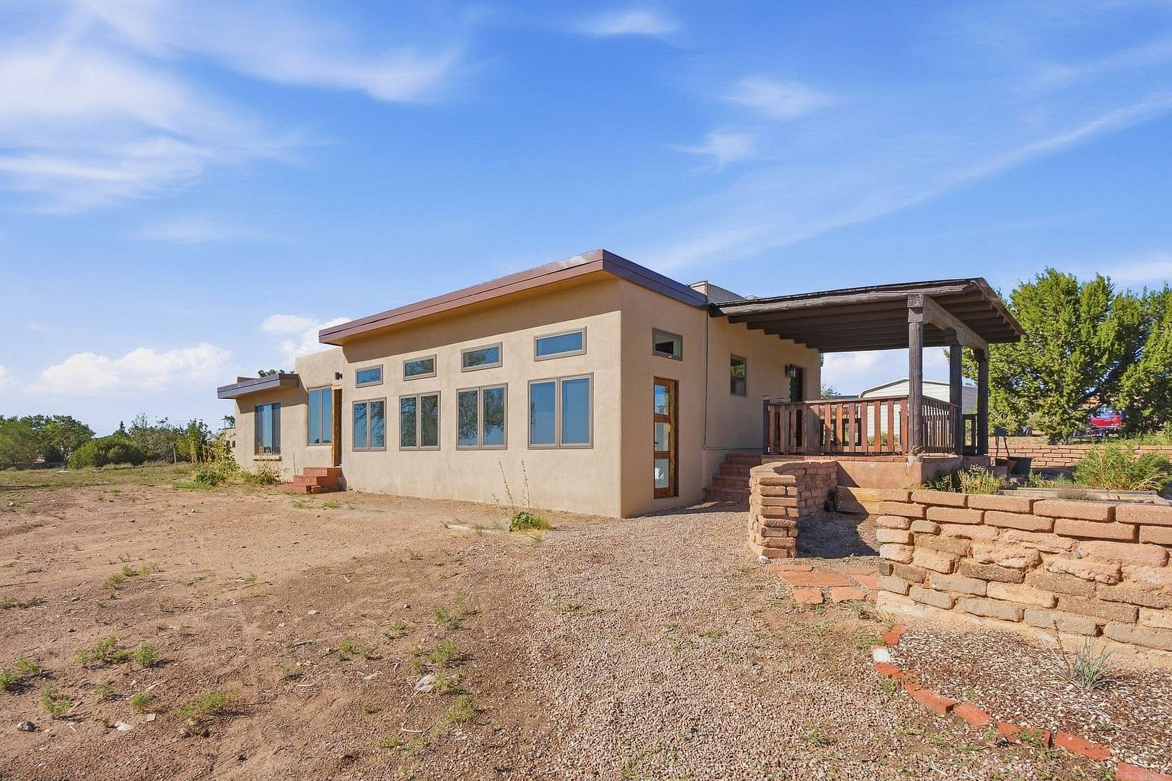5 Acres of Land with Home for Sale in Santa Fe, New Mexico
