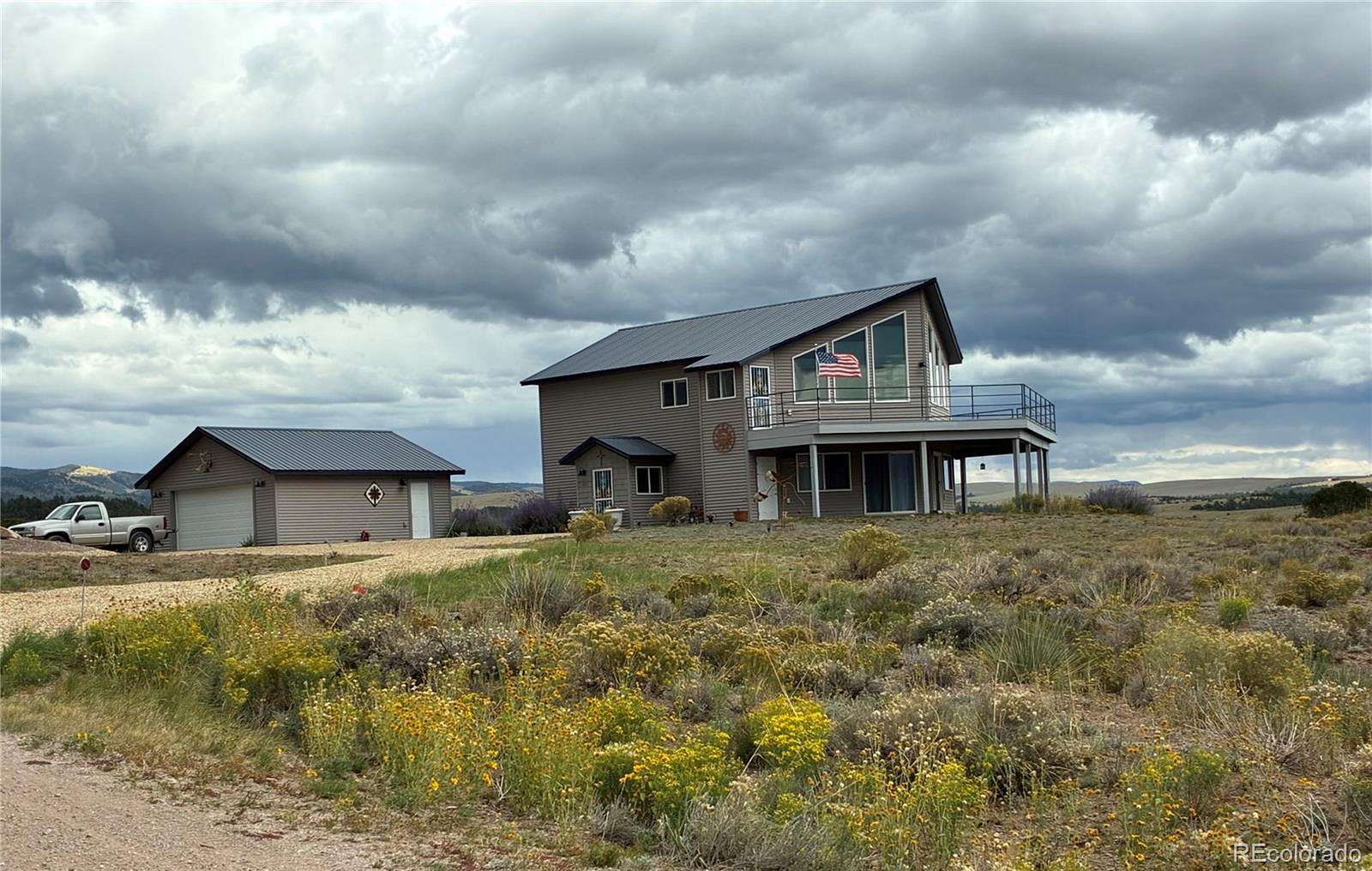 5.18 Acres of Land with Home for Sale in Westcliffe, Colorado