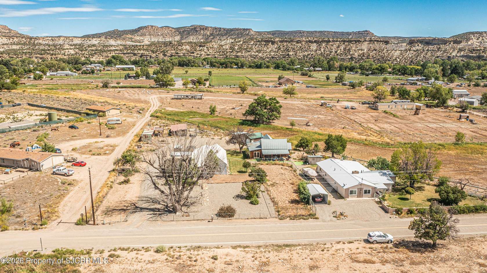 3.8 Acres of Land with Home for Sale in Aztec, New Mexico