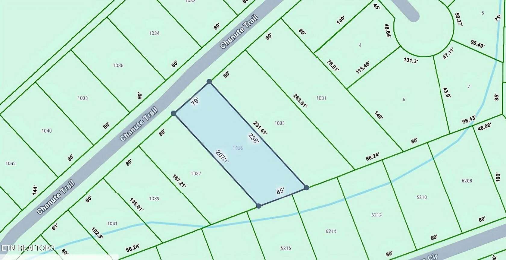 0.4 Acres of Residential Land for Sale in Crossville, Tennessee