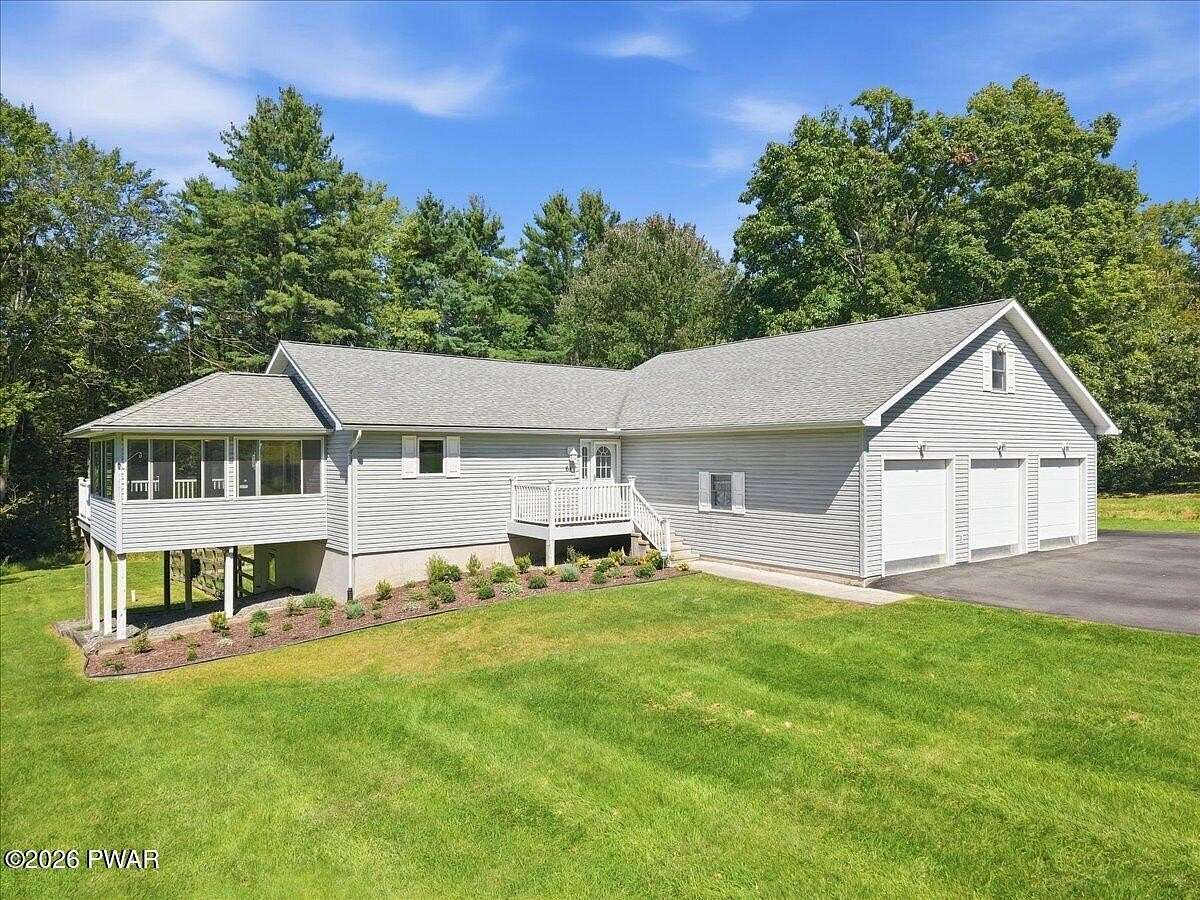 2 Acres of Land with Home for Sale in Hawley, Pennsylvania