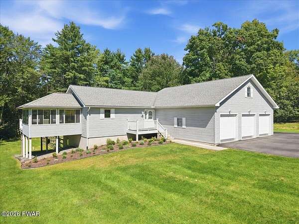 2 Acres of Land with Home for Sale in Hawley, Pennsylvania