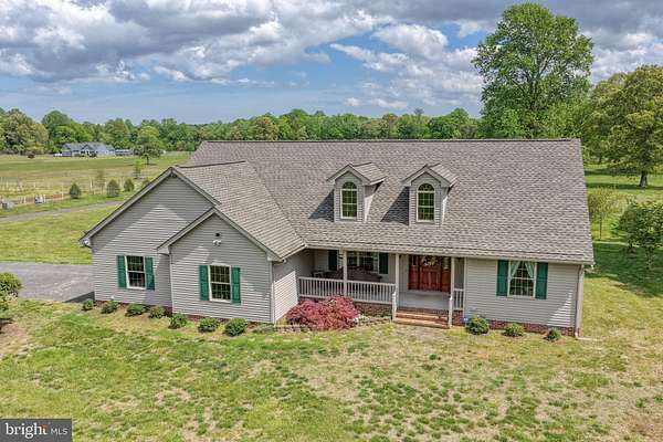 11 Acres of Land with Home for Sale in Milford, Delaware