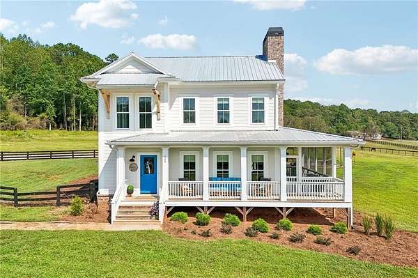 5 Acres of Land with Home for Sale in Ball Ground, Georgia