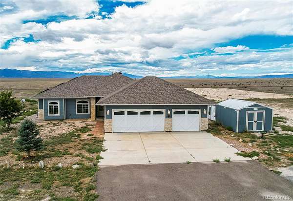 5 Acres of Land with Home for Sale in Pueblo West, Colorado