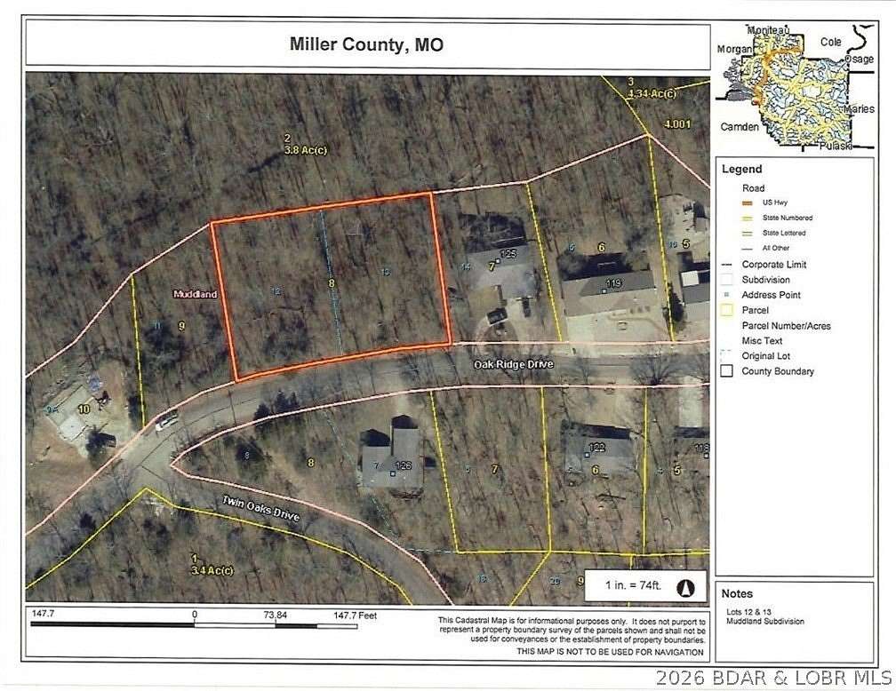 0.34 Acres of Residential Land for Sale in Lake Ozark, Missouri