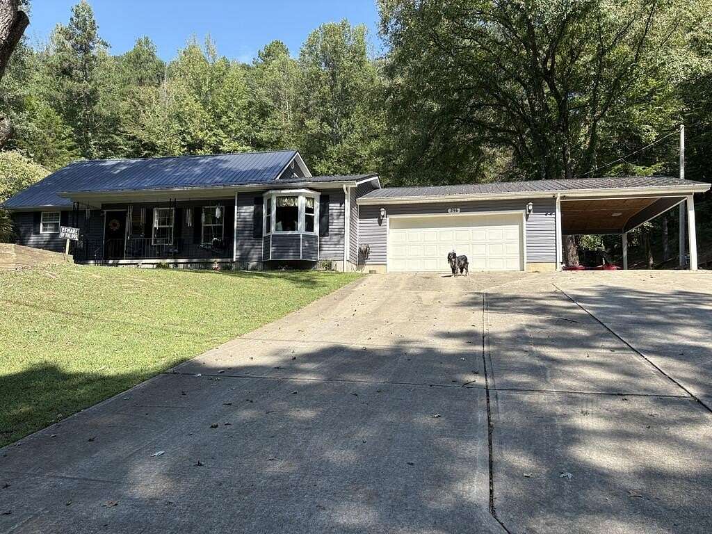 17 Acres of Land with Home for Sale in Louisa, Kentucky
